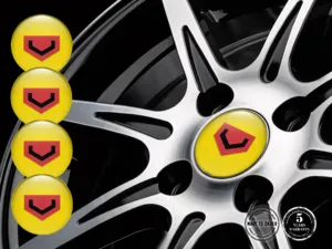 Vossen Ruota Emblemi Stile Etichette Cupola Qualità